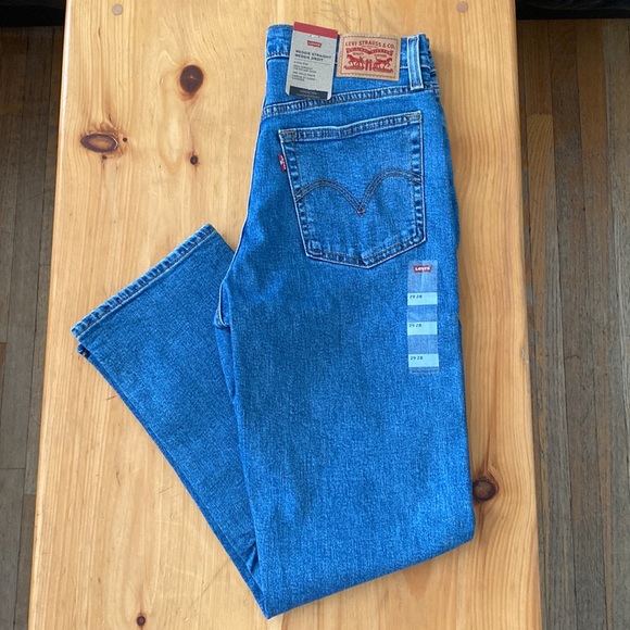 💙NWT: LEVI’S✨ Women’s Wedgie Straight Jeans - Size 29 - Picture 13 of 13